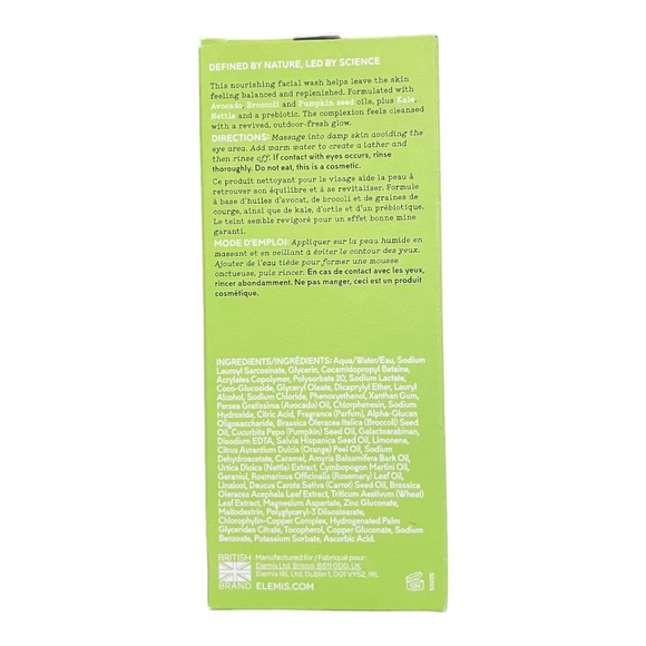 ELEMIS Prebiotic Face Wash Gel Cleanser - NEW 6.7 Oz. - Picture 3 of 4